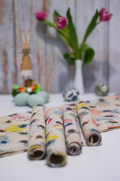 Kolekcja haftowanych wzorów